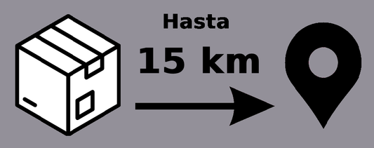 Muevo mis cosas a menos de 15 km