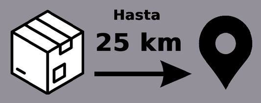 Muevo mis cosas a menos de 25 km